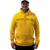 Sportex Hoodie Yellow Hooded Pullover M