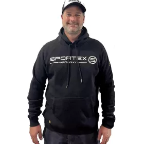 Sportex Hoodie Black Hooded Pullover M
