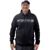 Sportex Hoodie Black Hooded Sweatshirt 2XL