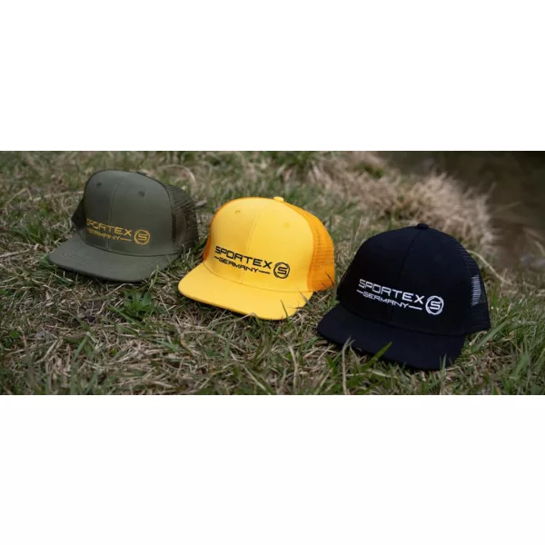 Sportex Snap Cap Mesh Yellow Baseball Cap