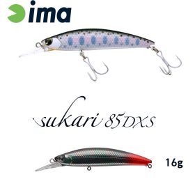 Ima Sukari 85DXS 8.3cm 16gr 014 Titanium Black 2 Wobbler