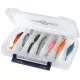 Sakura SK-9100 tackle box / lure box / 20 x 12,6 x 3,6 / / clear color
