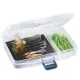 Sakura SK-F7 tackle box / lure box / 14,6 x 10,3 x 2,3 / clear color
