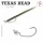 Sakura - TEXAS HEAD 5G / Hook #1/0 X 3 - JIG head