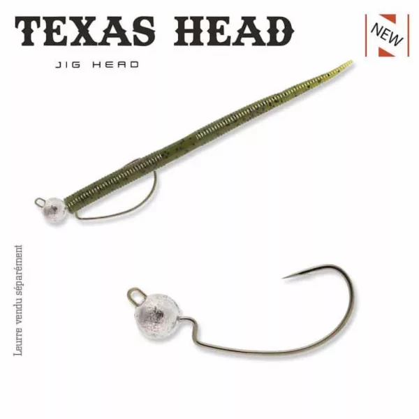 Sakura - TEXAS HEAD 5G / Hook #1/0 X 3 - JIG head