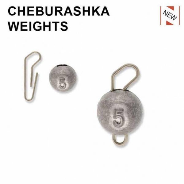 Sakura - CHEBURASHKA SINKER 14G + SNAP / Pack 5 pcs - Sinkers - Spinning sinker - Cheburashka