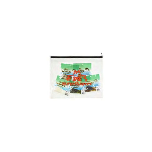 SAKURA ZIP BAG #M - 250MM x 320MM waterproof bag / bait bag / waterproof zipbag