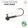 Sakura - TUNGSTEN ROUND JIGHEAD 1/16 - 1,8G / Hook #1/0 x 3pcs (Natural Color) - JIG head