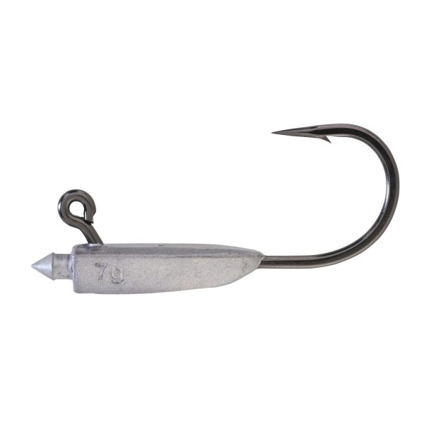 Sakura Tubflow Jighead Raw Finish 14.0gr 3/0 Jig Head 3pcs