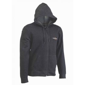 Sakura - HOODIE ZIP LOGO GREY M - Apparel - Hoodie