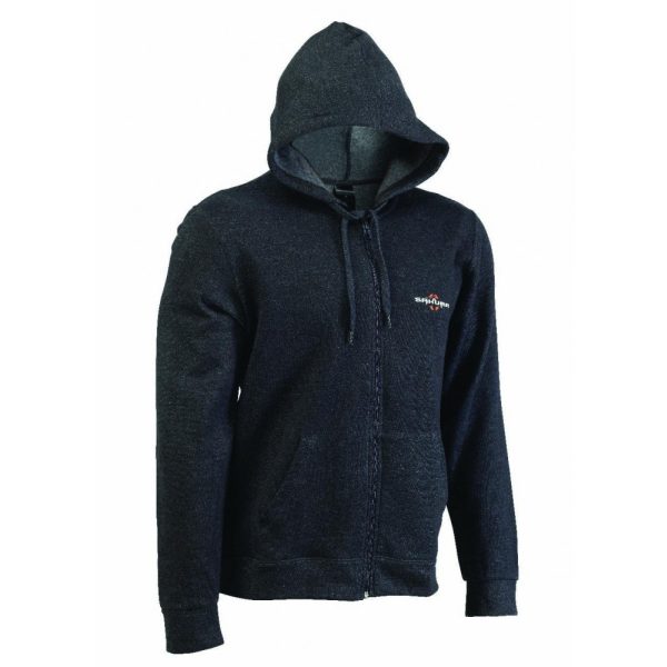 Sakura - Hoodie Zip Logo Grey - Hooded sweatshirt - XL