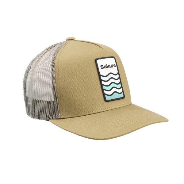 Sakura Trucker Cap Sage Baseball Cap