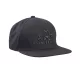 Sakura Flat Visor Black Baseball Cap