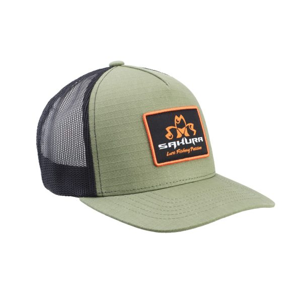 Sakura Ripstop Cap Loden Green Baseball Cap