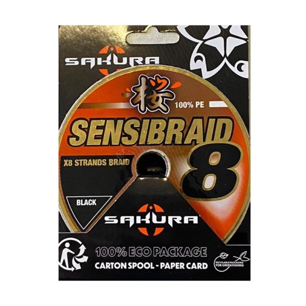 Sakura Sensibraid X4 Chart 0.20mm 300m Braided Mainline