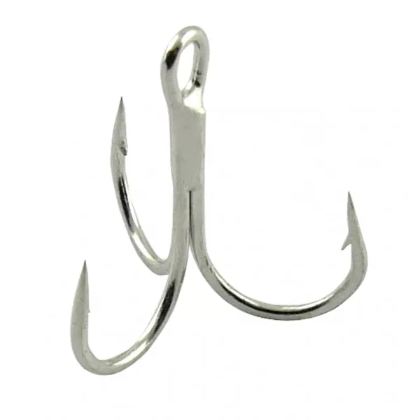 Sakura - HOOK treble 692 3X TI #6 - 5pcs - Treble hook - Barbed hook, Treble hook