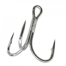   Sakura - HOOK treble 693 5X TI #5/0 - 5pcs - Treble hook - Barbed hook, Treble hook