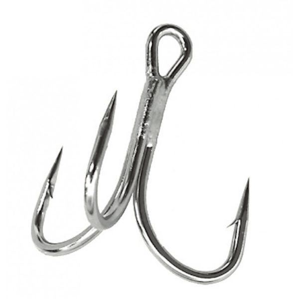 Sakura - HOOK treble 693 5X TI #5/0 - 5pcs - Treble hook - Barbed hook, Treble hook