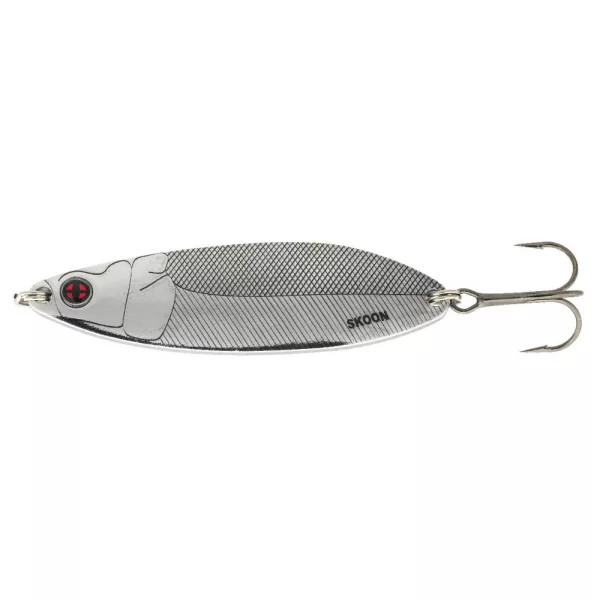 Sakura Skoon Fat Spoon Lure Silver 45mm - 6,8gr