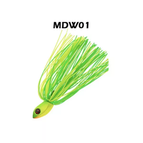 Sakura Bellamy Swim Jig Hot Chart 21gr Jig Head with Rubber Skirt