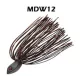 Sakura Bellamy Swim Jig French Craw 21gr Jig Head with Rubber Skirt