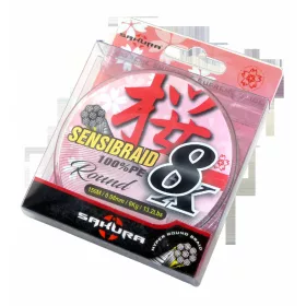   Sakura Sensibraid 8 braided line - Green 150 M - 0.15 Mm / 11Kg / 24.2Lbsr