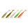 Sakura - SLIT SHAD EVO 100 - 4 - 100MM - COLOR MIX x 5 - Rubber bait