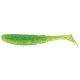 Sakura - SLIT SHAD EVO 175 - 7 - 175MM - 055 (GHOST LIME CHART) - Rubber artificial lure