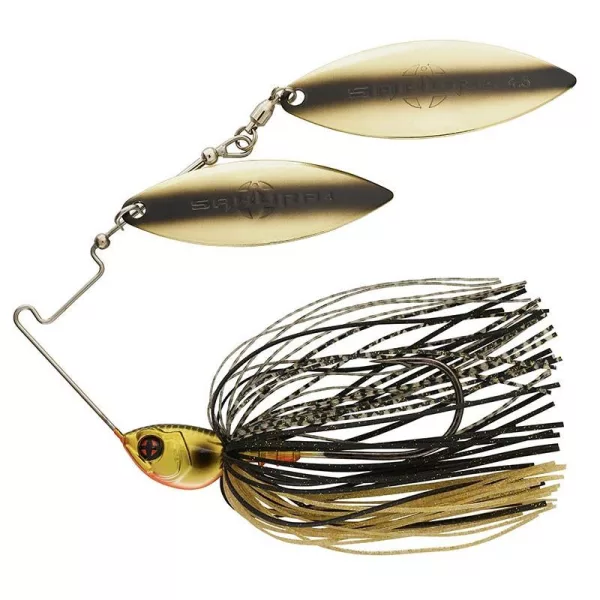 Sakura Cajun Spinnerbait DW Spinnerbait Jc14 (Black & Gold) - 14gr