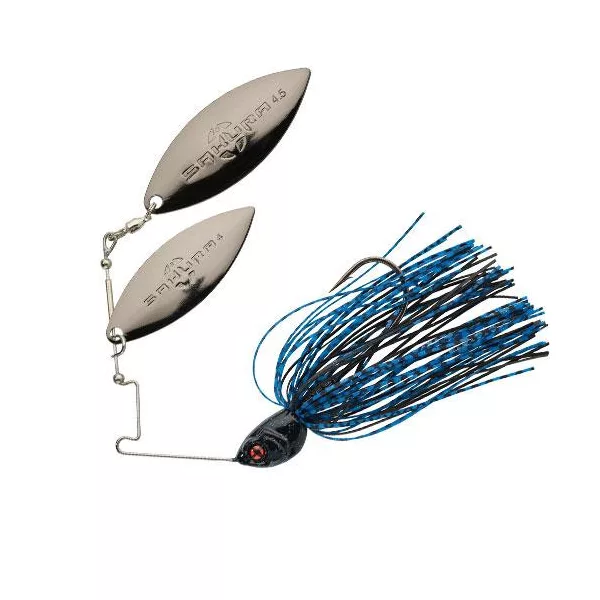Sakura Cajun DW 21gr JC19 Spinnerbait - Black Blue