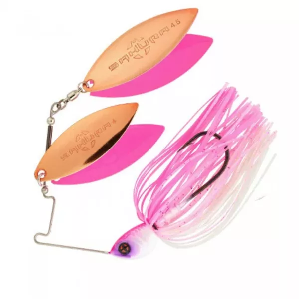 Sakura - CAJUN SPINNERBAIT DI 5/8OZ - 17.7G - JC10 (Kicker Pink) - Spinnerbait