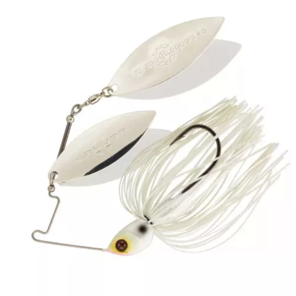 Sakura - CAJUN SPINNERBAIT DI 5/8OZ - 17.7G - JC11 (Kicker White) - Spinnerbait