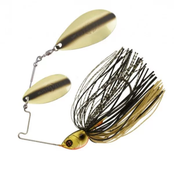 Sakura - CAJUN SPINNERBAIT DI 5/8OZ - 17.7G - JC14 (Black & Gold) - Spinnerbait