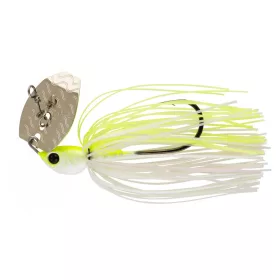   Sakura - CAJUN BLADED JIG 3/4 OZ - 21G - JC2 (White & Chart) - Blade lure