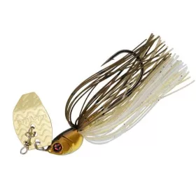   Sakura Cajun Bladed Jig 10.5gr JC18 Chatterbait - Golden Shiny