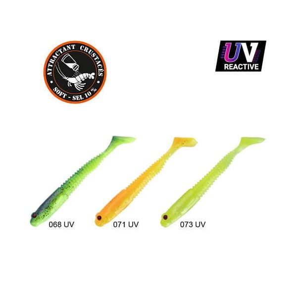 Sakura Gobygo 85 Soft Bait Dark Water Pack 1 85mm - 6pcs