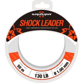 Sakura Shock Leader Clear 0.66mm 50m Monofil Leader Line