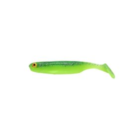   Sakura Shadura Rigged 120 Soft Lure UV Purple Charteuse 120mm - 10gr - Ready Rig - Pre-rigged