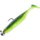 Sakura Shadura Rigged 80 Gumihal UV Purple Charteuse 80mm - 5gr - Ready Rig - Pre-mounted