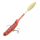 Sakura - SLASH BLADE 100 - 100MM / 21,5G - 098 (Crayfish Tiger) - Rubber bait - Swivel tail