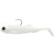 Sakura - SODIUM SHAD 100 - 100MM - Jighead 14g - 077 (Pearl White) - Rubber artificial bait