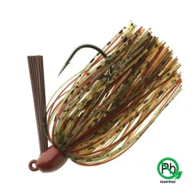 Sakura TUNGSTEN SWIM JIG skirted JIG head 14gr CC