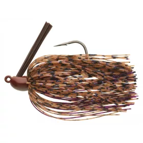   Sakura - TUNGSTEN SWIM JIG 1/2 OZ - 14G #PBJ (Peanut Butter Jelly) - Skirted JIG head