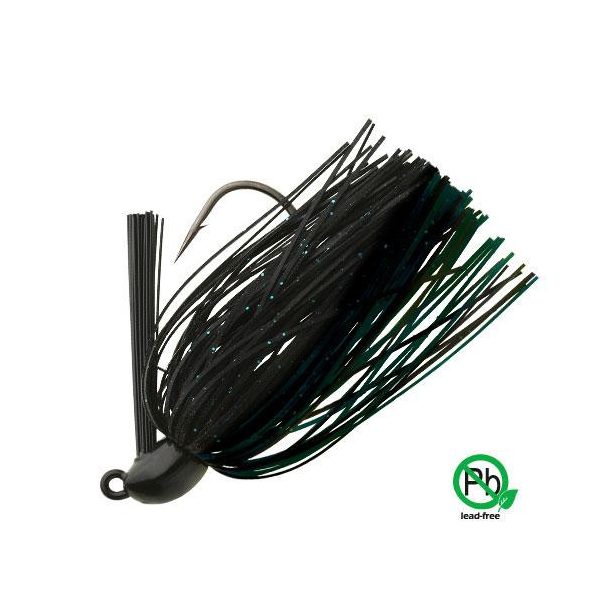 Sakura Tungsten Swim Jig 7,2gr B Sock Jig Head - Black