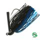 Sakura - TUNGSTEN SWIM JIG 1/4 OZ - 7,2G #BB (Black Blue) - JIG head with sock