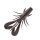 Sakura Zarigani Craw Soft Lure 78mm Plastic Crab 112 Black Red Glitter