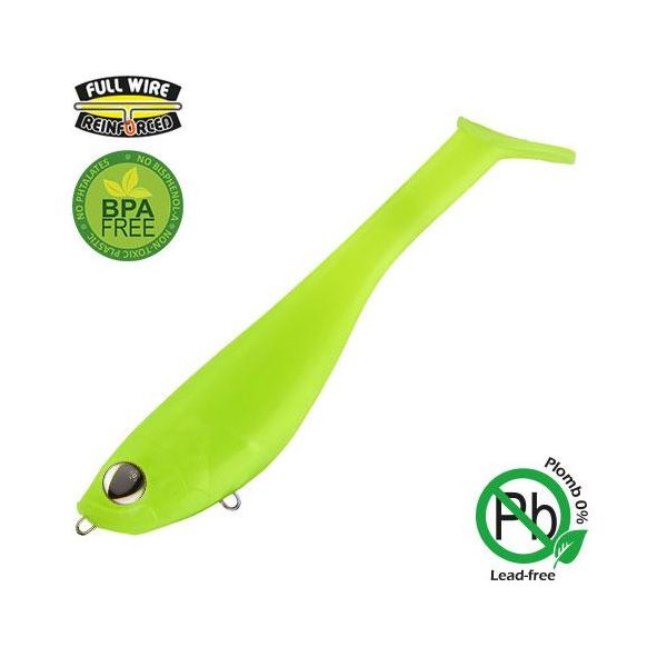 Sakura DEKAI SWIMBAIT 150 - 150MM - 56,6G - 118 (Yellow Chart) rubber artificial bait