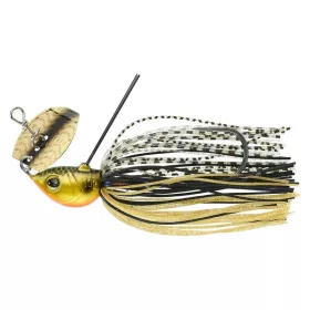 Sakura Cover Bladed Jig Black-Gold 14g Skirted Jig