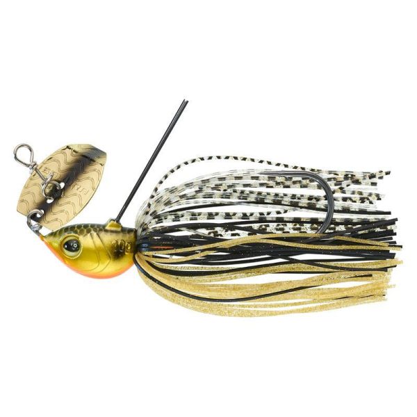 Sakura Cover Bladed Jig Black-Gold 14gr Jig with sock