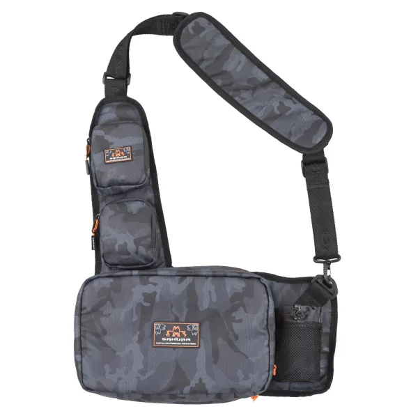 Sakura Street Bag Shoulder Bag with 2pcs Plastic Tackle Boxes 29,5x19x14cm